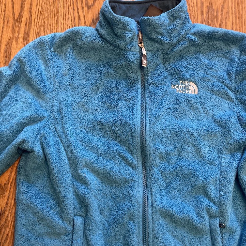 North Face Womens Jacket Full Zip Size Medium Fleece Soft